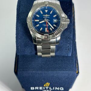 Breitling Avenger Automatic GMT 45mm Blue Dial Watch A32395