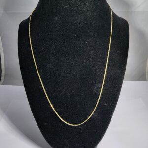 20″ 14KT Yellow Gold Fashion Chain Necklace