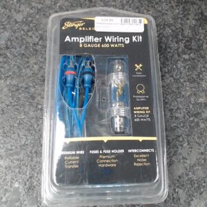 Stinger Select Amplifier Wiring Kit 8 Gauge 600 Watts SSK8