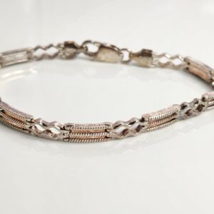 7″ Sterling Silver Fashion Bracelet