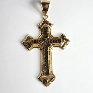 10KT Yellow Gold Cross Pendant