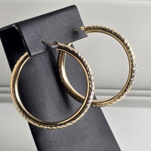 10KT Yellow Gold Hoop Earrings