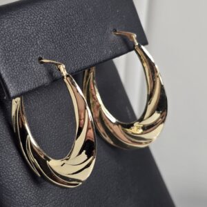 14KT Yellow Gold Hoop Earrings