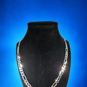 26″ Sterling Silver Figaro Chain Brand New