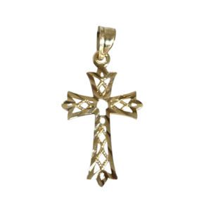 10KT Yellow Gold Cross Pendant