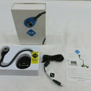 HUE HD USB Video Camera Webcam w/ Built in Mic/Flexible Position Black HD0004