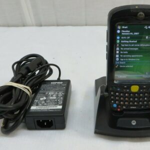 Motorola MC5590 MC55 Qwerty 1d Barcode Scanner W/Battery & Charging Cradle (l)