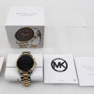Michael Kors DW13M1 Gold Silver Water Resistant Stainless Steel Smart Watch