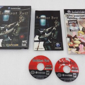 Resident Evil GameCube 2-Disc Set Video Game Complete With Manual